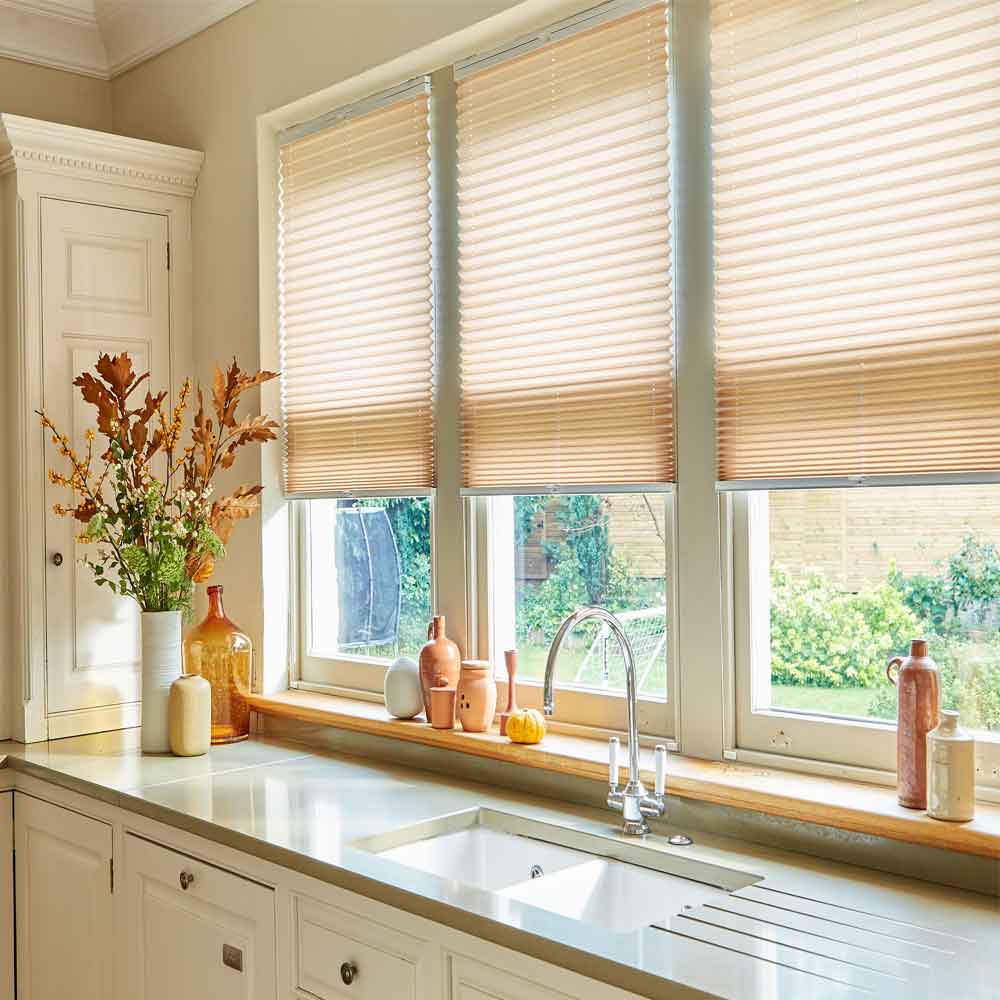Pleated blinds in Ashford