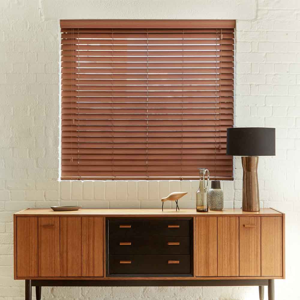 Wooden blinds in Ashford